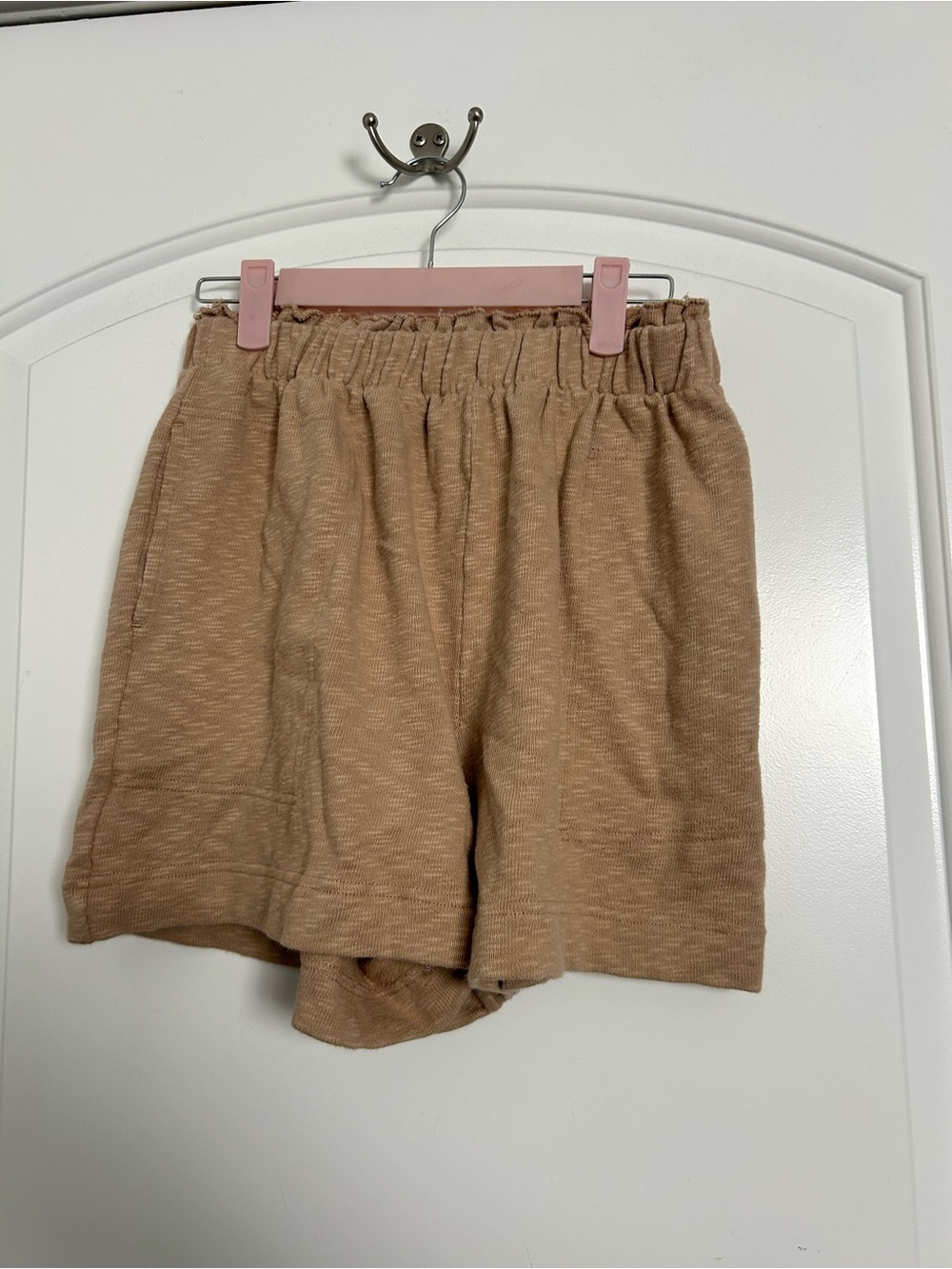 Free People Beach Malibu Surf Knit Shorts Size S Boho Coastal Lounge Vacation - Picture 2 of 12